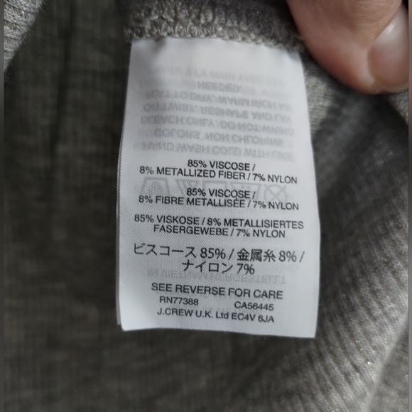 Madewell Long Sleeve Turtle Neck Top - Picture 4 of 9